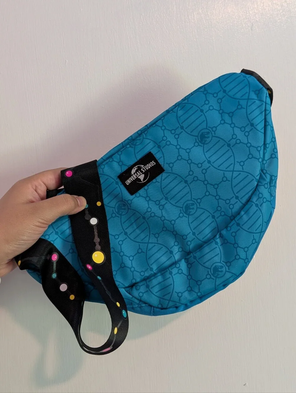 🎬 Universal Studios Waist Pack Jurassic World Mr. DNA Fanny Pack